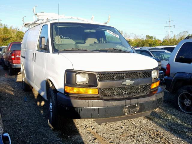 1GCZGTCA3D1170961 - 2013 CHEVROLET EXPRESS G3 WHITE photo 1