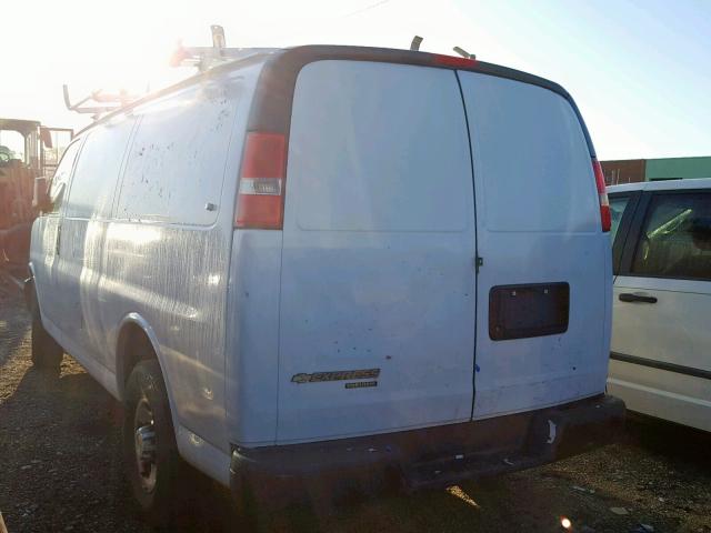 1GCZGTCA3D1170961 - 2013 CHEVROLET EXPRESS G3 WHITE photo 3