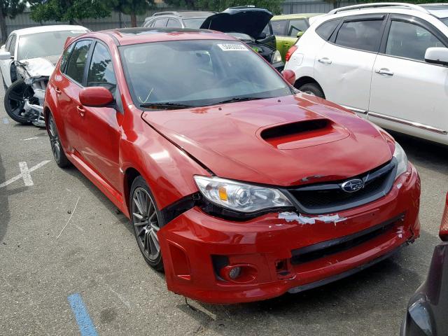 JF1GR7E62CG225340 - 2012 SUBARU IMPREZA WR RED photo 1