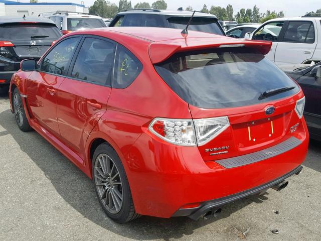 JF1GR7E62CG225340 - 2012 SUBARU IMPREZA WR RED photo 3