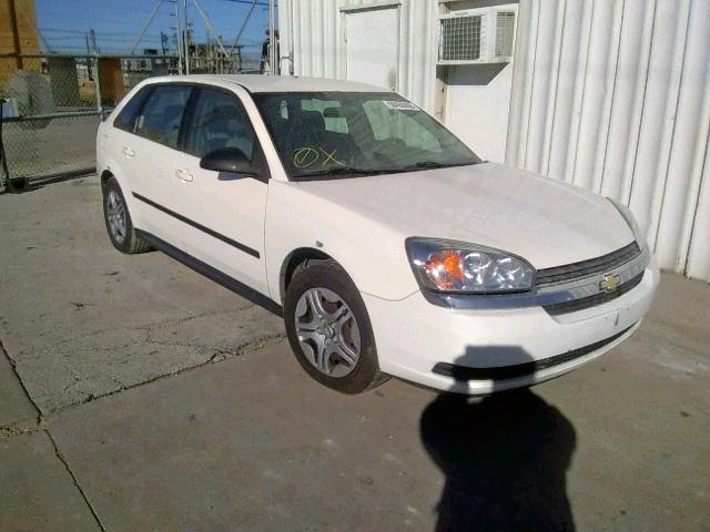 1G1ZS62825F277477 - 2005 CHEVROLET MALIBU MAX თეთრი ფოტო 1
