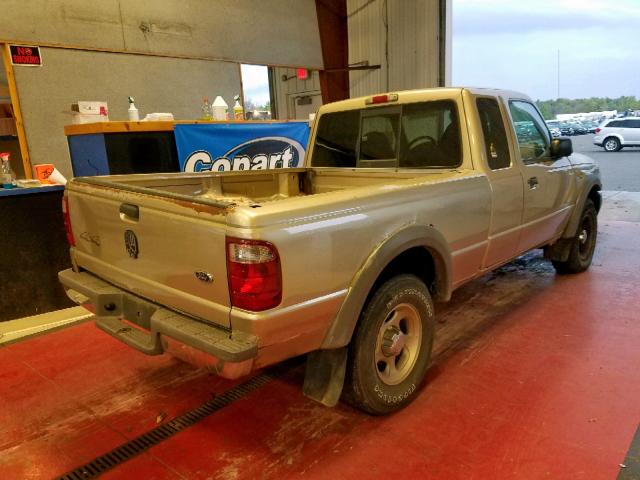 1FTZR15E51TA59889 - 2001 FORD RANGER SUP BEIGE photo 4