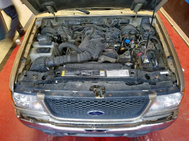 1FTZR15E51TA59889 - 2001 FORD RANGER SUP BEIGE photo 7