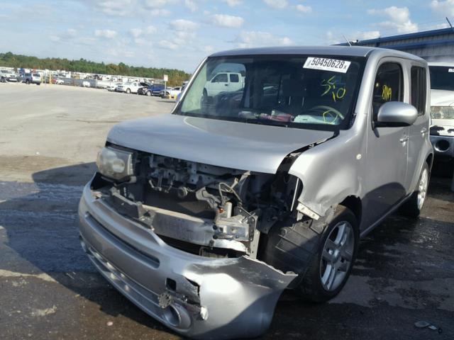 JN8AZ2KR7AT158759 - 2010 NISSAN CUBE BASE SILVER photo 2