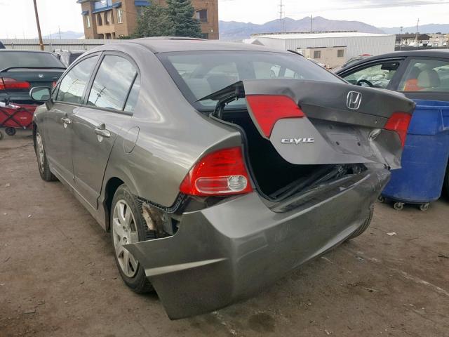 1HGFA16546L032605 - 2006 HONDA CIVIC LX BEIGE photo 3