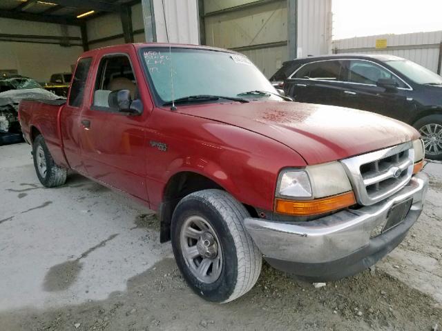 1FTYR14V5YPC12853 - 2000 FORD RANGER SUP RED photo 1