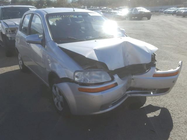 KL1TD66628B009418 - 2008 CHEVROLET AVEO BASE Gümüş foto 1