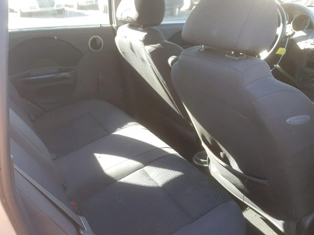 KL1TD66628B009418 - 2008 CHEVROLET AVEO BASE Gümüş foto 6