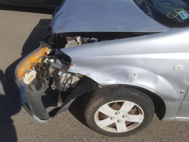 KL1TD66628B009418 - 2008 CHEVROLET AVEO BASE Gümüş foto 9