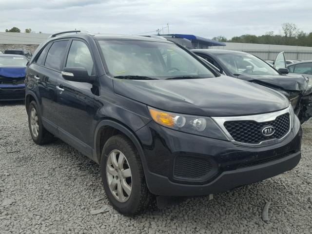 5XYKT4A22DG383270 - 2013 KIA SORENTO LX BLACK photo 1