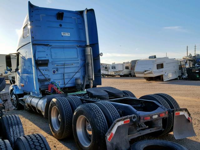 4V4NC9TG56N391625 - 2006 VOLVO VN VNL BLUE photo 3