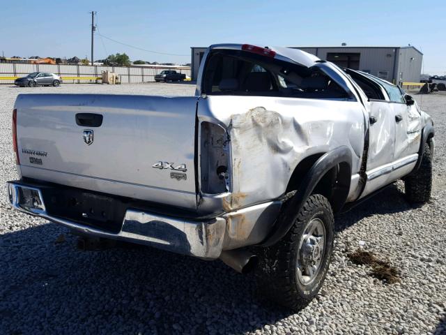 1D7KS28C06J130768 - 2006 DODGE RAM 2500 S GRAY photo 4