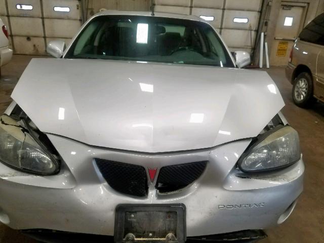 2G2WS522351163709 - 2005 PONTIAC GRAND PRIX SILVER photo 7