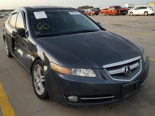 19UUA66287A010968 - 2007 ACURA TL GRAY photo 1