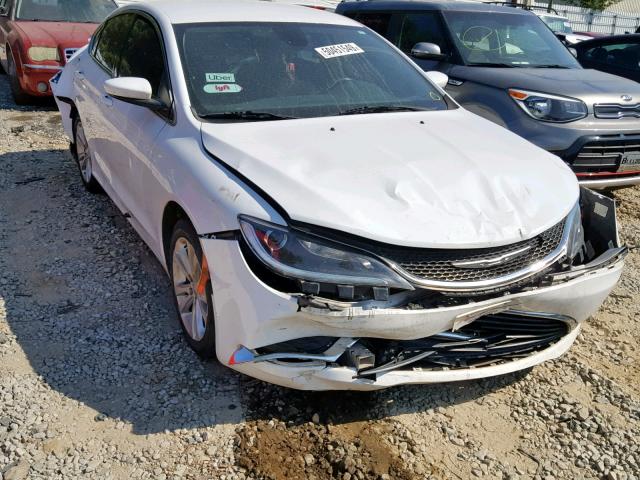 1C3CCCAB6FN680721 - 2015 CHRYSLER 200 LIMITE WHITE photo 1