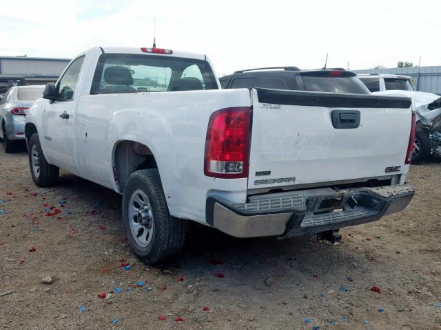 1GTN1TEA3BZ136210 - 2011 GMC SIERRA C15 WHITE photo 3