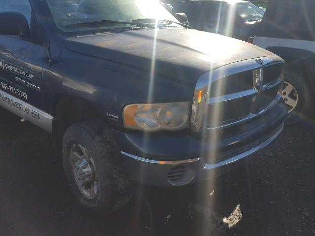 3D7KU26D33G719963 - 2003 DODGE RAM 2500 S BLUE photo 9