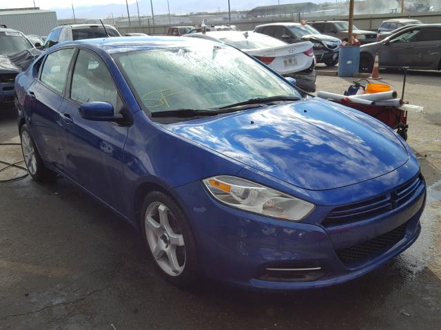 1C3CDFBA6DD154449 - 2013 DODGE DART SXT BLUE photo 1