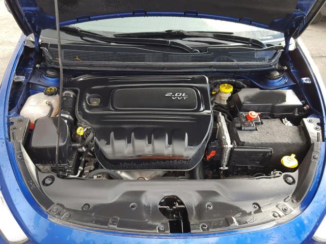 1C3CDFBA6DD154449 - 2013 DODGE DART SXT BLUE photo 7