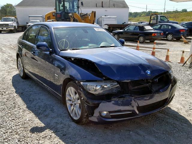 WBAPL5C56BA921109 - 2011 BMW 335 XI BLUE photo 1