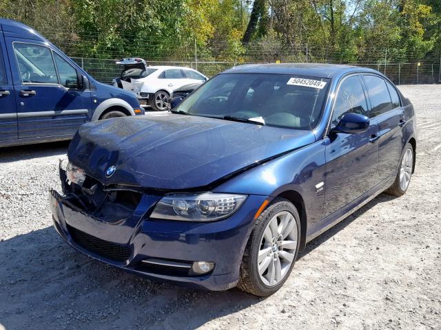 WBAPL5C56BA921109 - 2011 BMW 335 XI BLUE photo 2