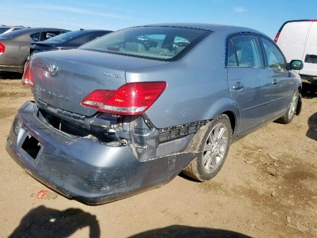 4T1BK36B46U152728 - 2006 TOYOTA AVALON XL/ BLUE photo 4