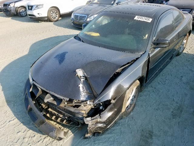 1G2WP12K12F120212 - 2002 PONTIAC GRAND PRIX Սև լուսանկար 2