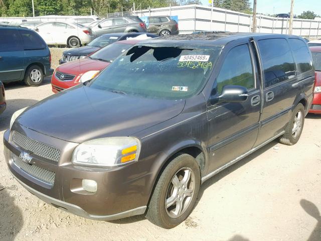 1GNDV23168D128192 - 2008 CHEVROLET UPLANDER L BROWN photo 2