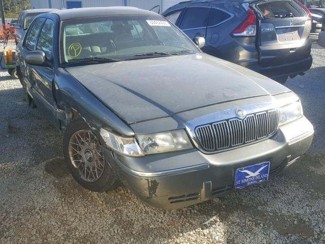 2MEFM74W42X642326 - 2002 MERCURY GRAND MARQ GRAY photo 1