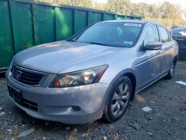 1HGCP3F89AA010028 - 2010 HONDA ACCORD EXL SILVER photo 2