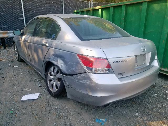 1HGCP3F89AA010028 - 2010 HONDA ACCORD EXL SILVER photo 3