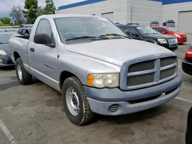 1D7HA16K03J529144 - 2003 DODGE RAM 1500 S SILVER photo 1