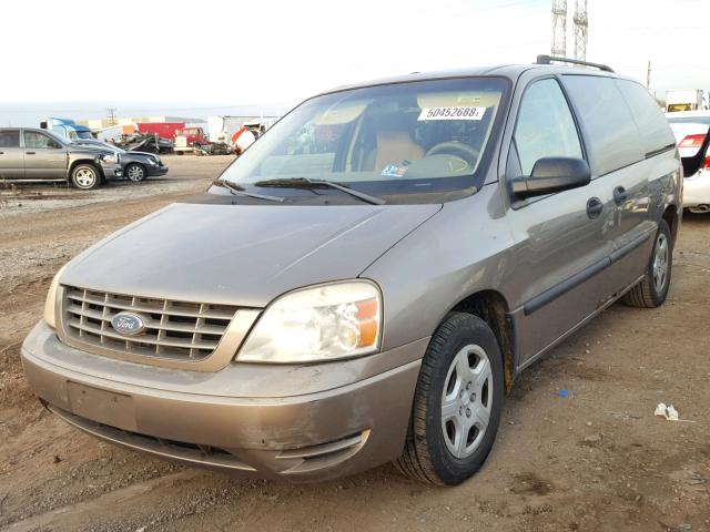 2FMZA51696BA26572 - 2006 FORD FREESTAR S TAN photo 2