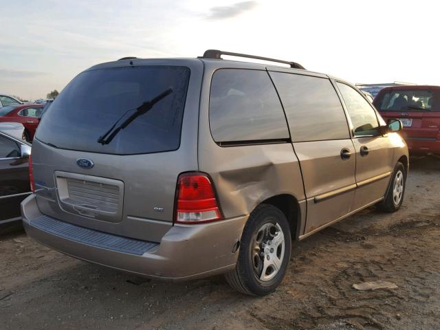 2FMZA51696BA26572 - 2006 FORD FREESTAR S TAN photo 4