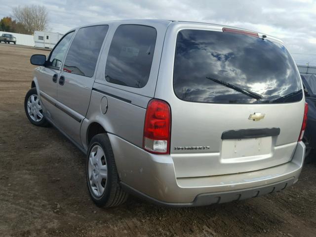 1GNDV23LX6D121129 - 2006 CHEVROLET UPLANDER L 银色 照片 3