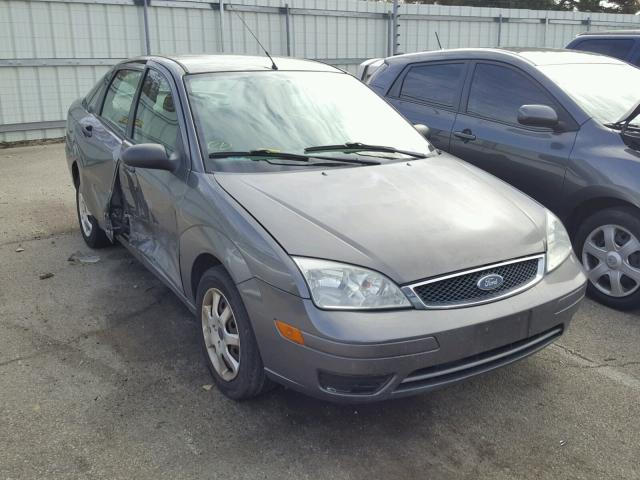 1FAHP34N35W237551 - 2005 FORD FOCUS ZX4 CHARCOAL photo 1