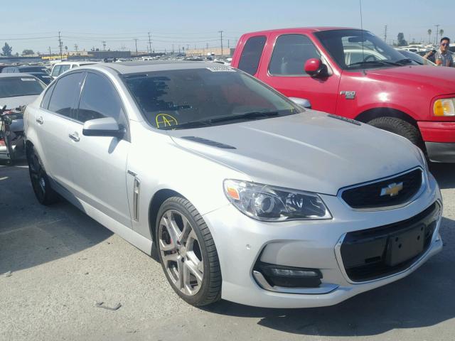 6G3F25RW2GL210796 - 2016 CHEVROLET SS SILVER photo 1