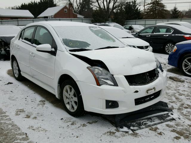 3N1AB61E19L695975 - 2009 NISSAN SENTRA 2.0 WHITE photo 1