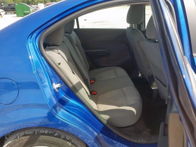 1G1JA5SH4H4127543 - 2017 CHEVROLET SONIC LS 蓝色 照片 6