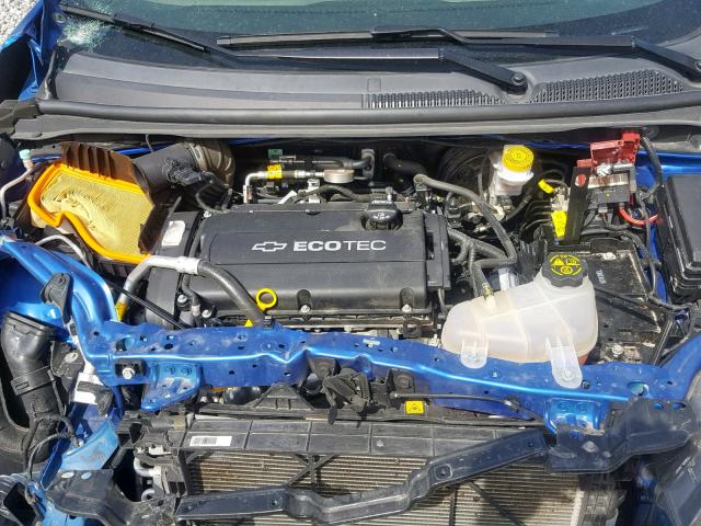 1G1JA5SH4H4127543 - 2017 CHEVROLET SONIC LS 蓝色 照片 7