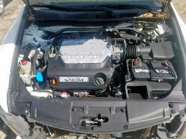 1HGCP3F8XAA004805 - 2010 HONDA ACCORD EXL WHITE photo 7