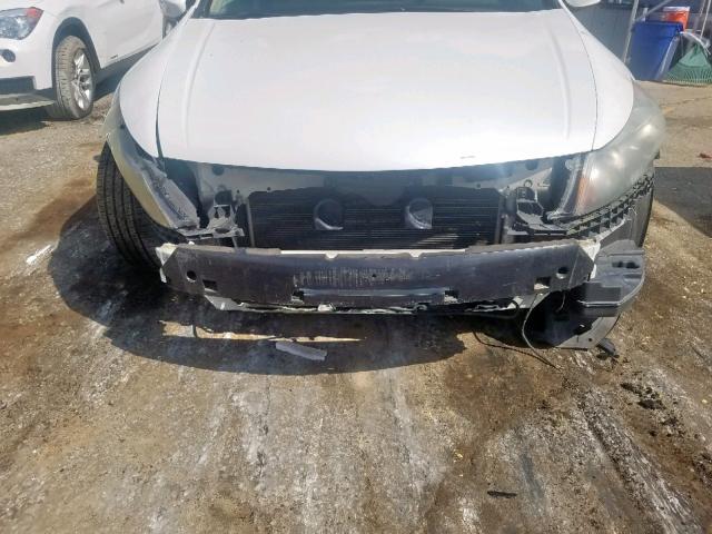 1HGCP3F8XAA004805 - 2010 HONDA ACCORD EXL WHITE photo 9