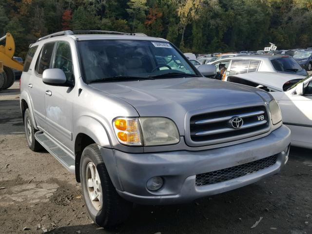 5TDBT48A51S037015 - 2001 TOYOTA SEQUOIA LI SILVER photo 1