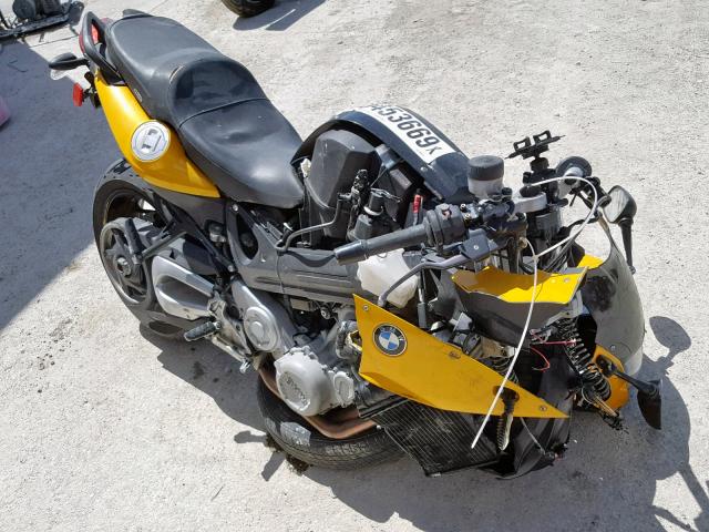 WB10226097ZP00180 - 2007 BMW F800 S YELLOW photo 1