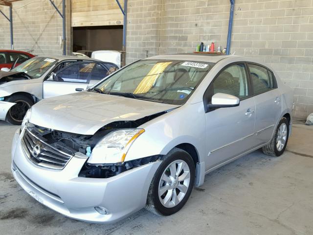 3N1AB6AP1BL695854 - 2011 NISSAN SENTRA 2.0 SILVER photo 2