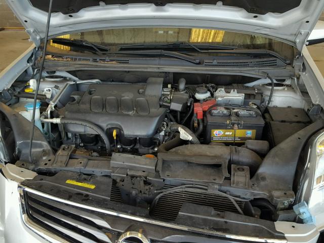 3N1AB6AP1BL695854 - 2011 NISSAN SENTRA 2.0 SILVER photo 7