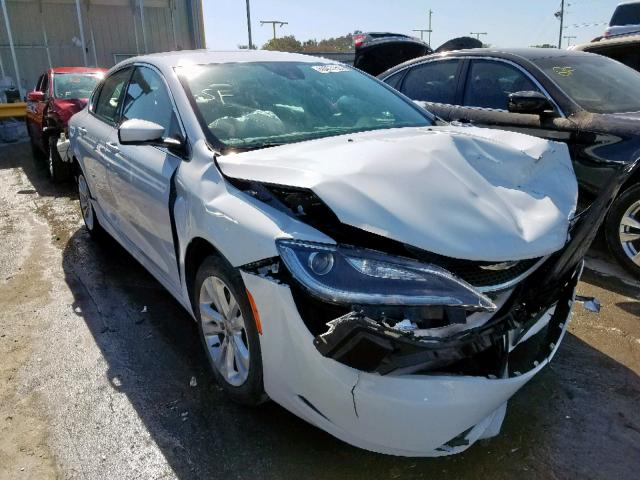 1C3CCCAB9GN180165 - 2016 CHRYSLER 200 LIMITE WHITE photo 1