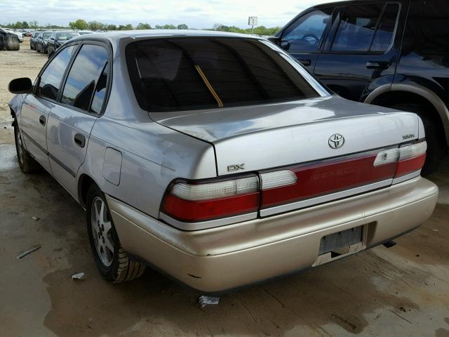 2T1BB02E7TC152038 - 1996 TOYOTA COROLLA DX BEIGE photo 3