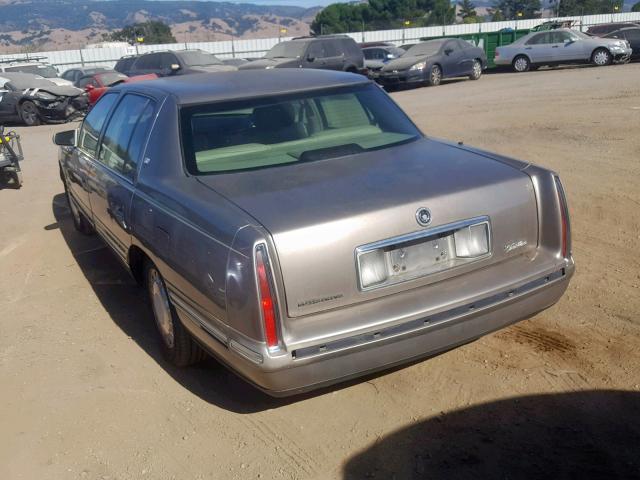 1G6KD54Y9XU809044 - 1999 CADILLAC DEVILLE BEIGE photo 3