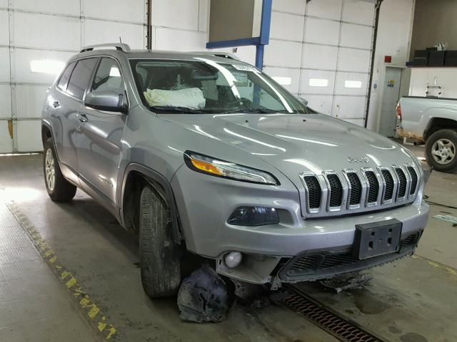 1C4PJMCBXFW714725 - 2015 JEEP CHEROKEE L GRAY photo 1